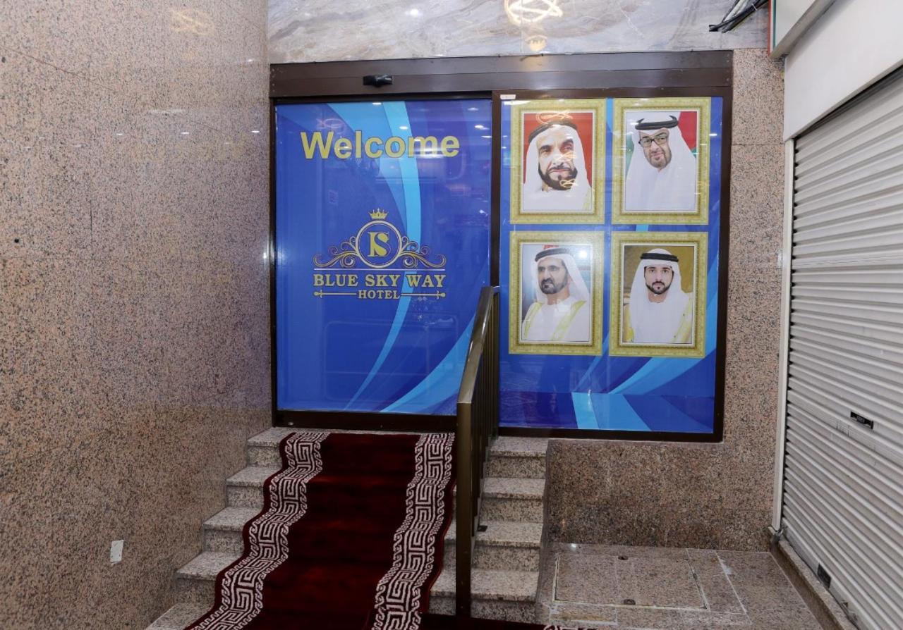 Blue Sky Way Hotel - Gold Tower Building Dubai Exterior foto